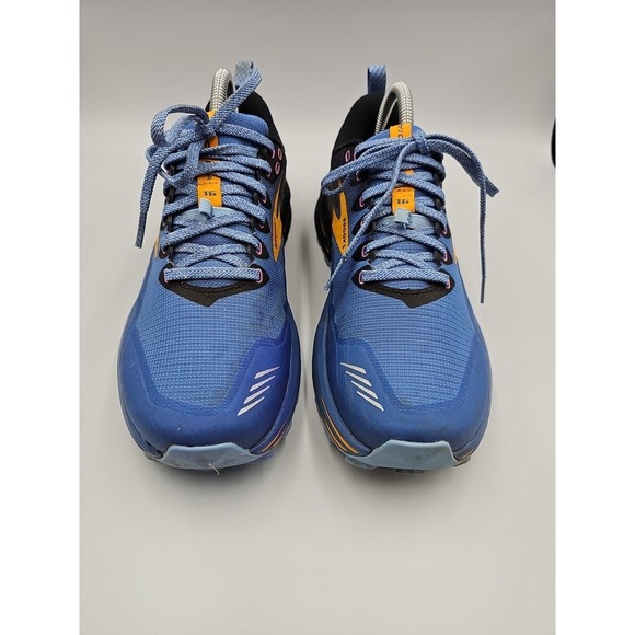 Brooks Cascadia 16 Womens Shoe Sz 9 B Trail Running Blue Black - Picture 2 of 7
